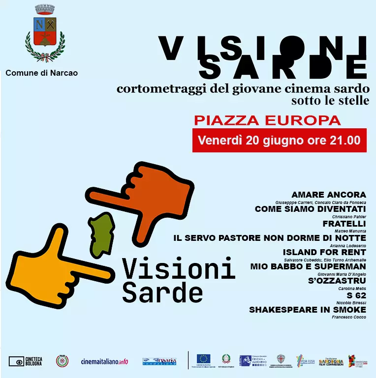 Visioni Sarde sotto le stelle: a Narcao il cinema che racconta