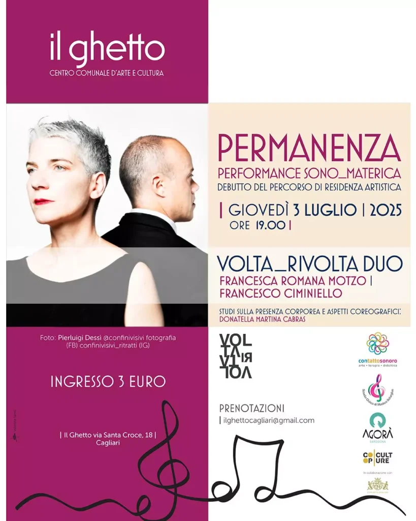 Permanenza - Performance Sono_Materica - Giovedì 3 luglio