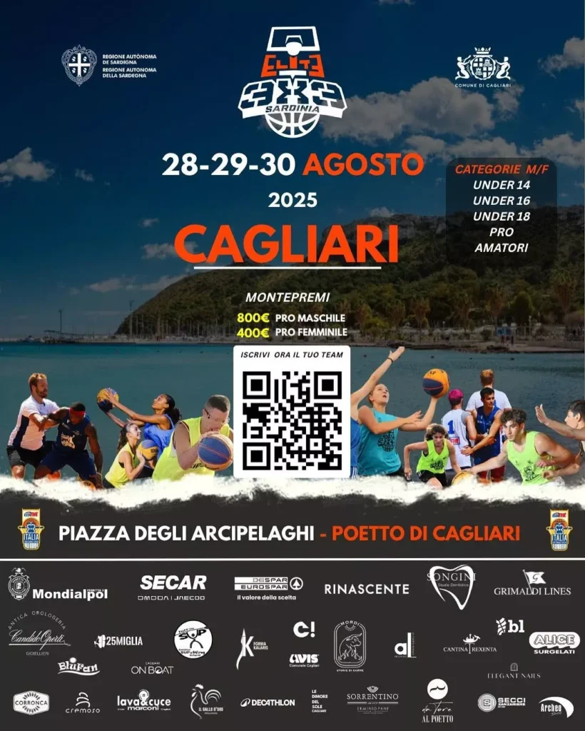 Elite Sardinia: Il torneo 3x3 torna più infuocato che mai!