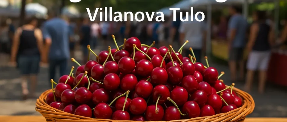 Sagra delle Ciliegie a Villanova Tulo 2025