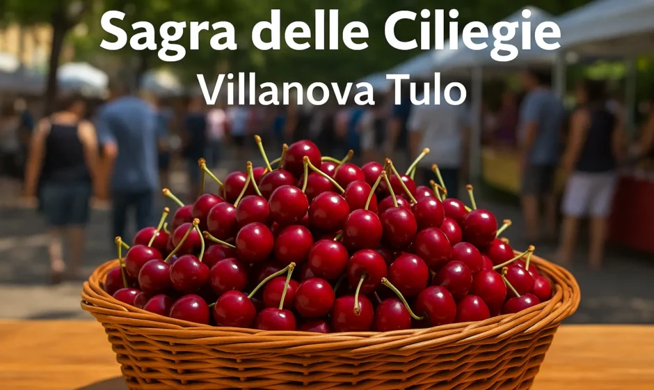 Sagra delle Ciliegie a Villanova Tulo 2025