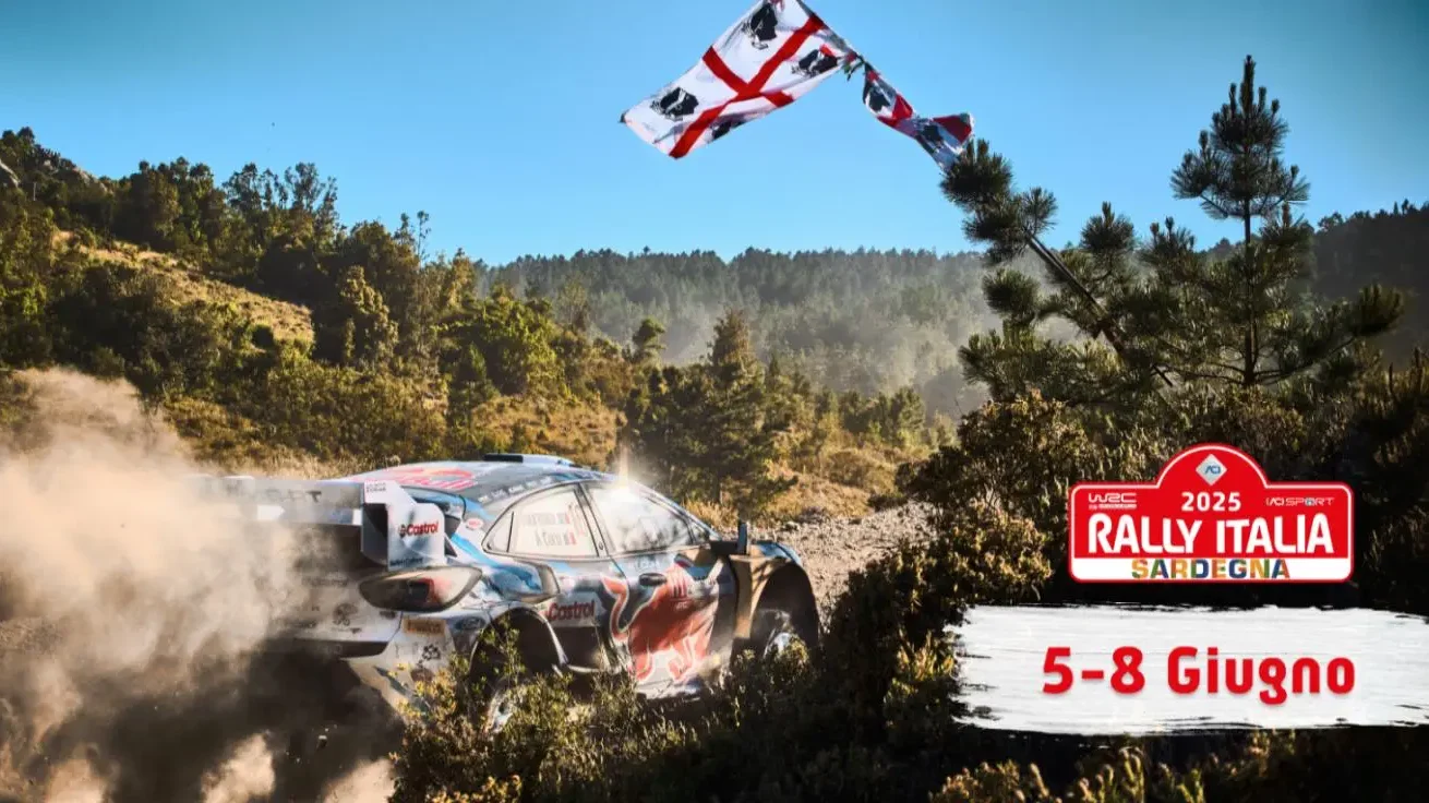 Rally Italia Sardegna 2025: a Olbia dal 5 all’8 giugno