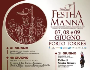 Locandina ufficiale Sa Festha Manna Porto Torres 2025