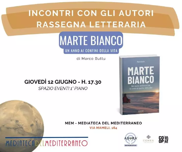 Marco Buttu presenta “Marte Bianco” alla MEM
