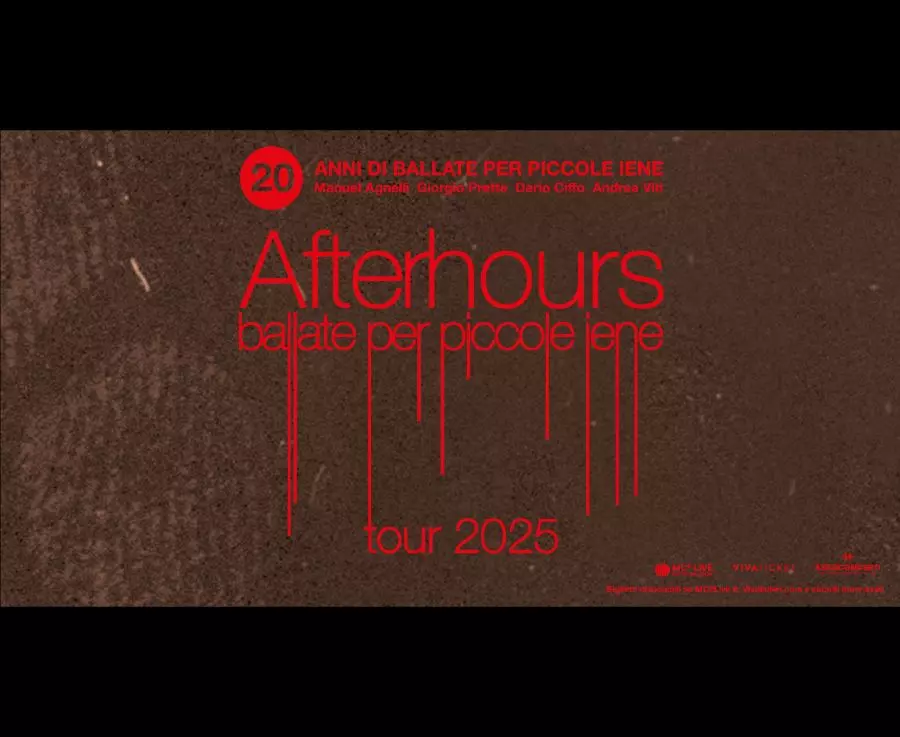 Afterhours in concerto a Cagliari – Venerdì 1° agosto 2025