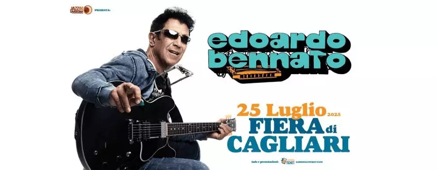 Edoardo Bennato live alla Fiera di Cagliari