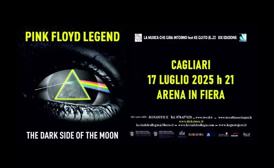 Pink Floyd Legend in tour con The Dark Side of the Moon