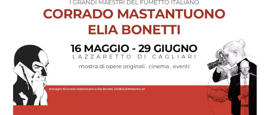 Diabolik arriva a Cagliari: arte, cinema e beneficenza