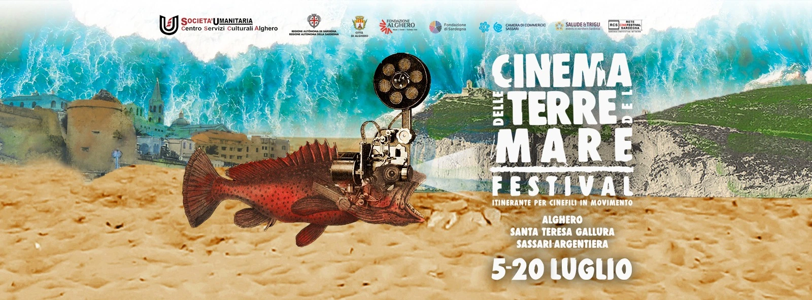 Cinema delle Terre del Mare: dal 5 al 20 luglio ad Alghero