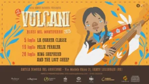 Locandina ufficiale del festival Blues nel Montiferru 2025 a Santu Lussurgiu