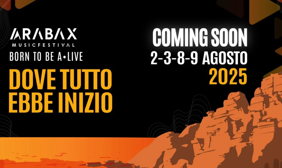 Arabax Music Festival 2025 – Palco e pubblico agli Scogli Rossi di Arbatax
