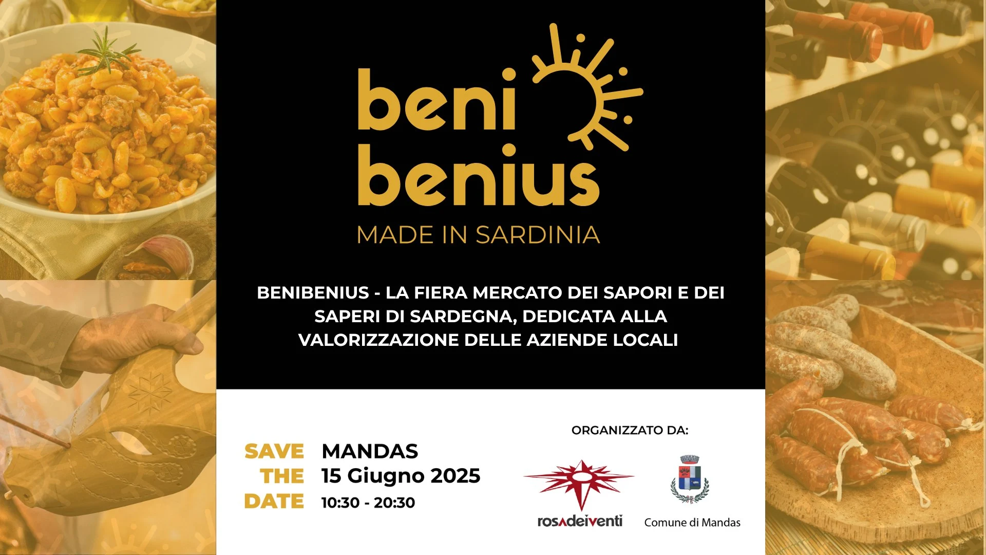 Beni Benius Mandas 2025 – Fiera dei Sapori e dei Saperi della Sardegna