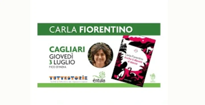 Èntula a Cagliari: Carla Fiorentino presenta Anche il diavolo si stanca