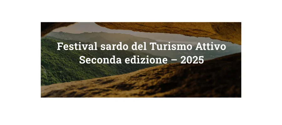 grafica per il Festival del Turismo Attivo 2025 ad Austis
