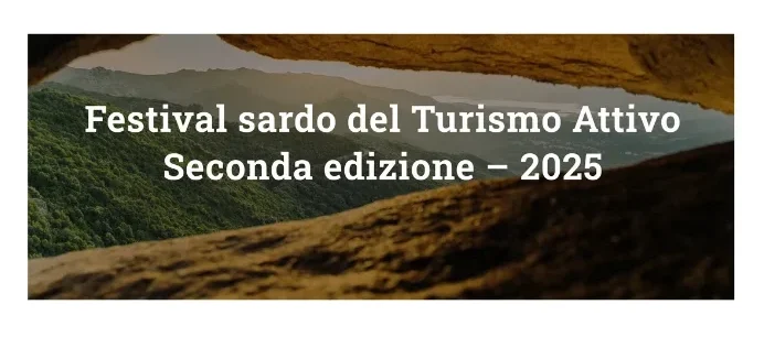 grafica per il Festival del Turismo Attivo 2025 ad Austis