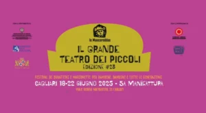 Locandina ufficiale de Il Grande Teatro dei Piccoli 2025 a Cagliari