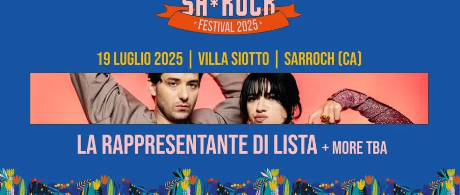 la rappresentante di lista sarroch 2025