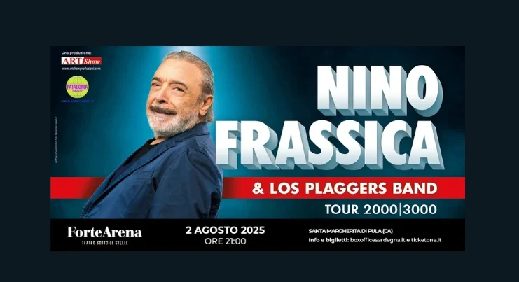 Nino Frassica alla Forte Arena 2025: tra musica e comicità