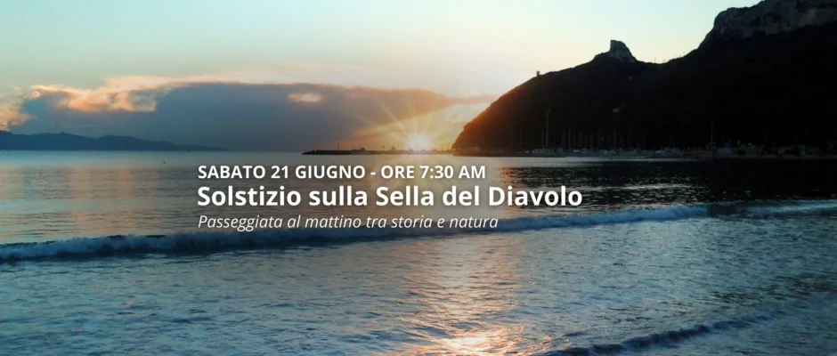 all’alba sulla Sella del Diavolo durante il solstizio d’estate