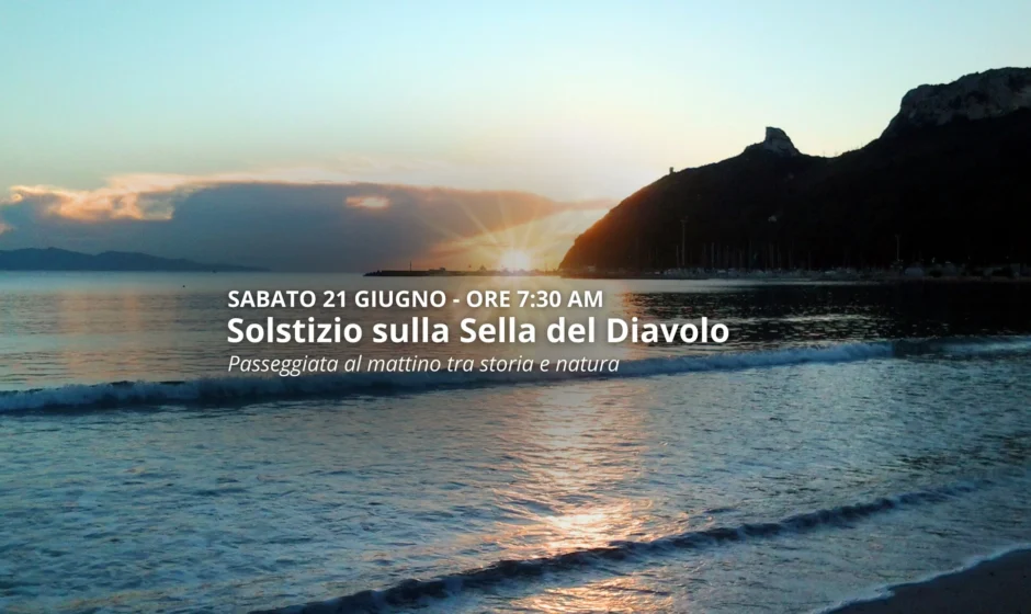 all’alba sulla Sella del Diavolo durante il solstizio d’estate