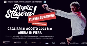 Stefano De Martino live a Cagliari per il tour Meglio Stasera
