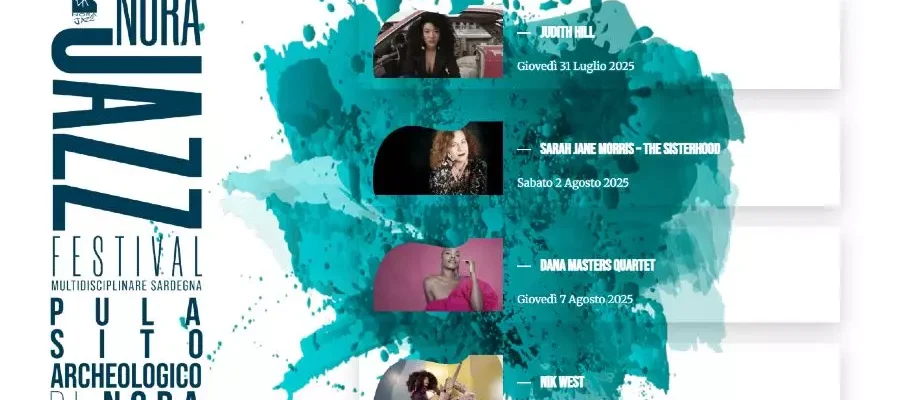 International Nora Jazz Festival: dal 31 luglio al 14 agosto 2025
