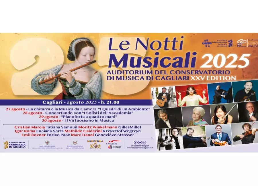 Le notti musicali XXV edizione: il festival che celebra l’eleganza e il fascino