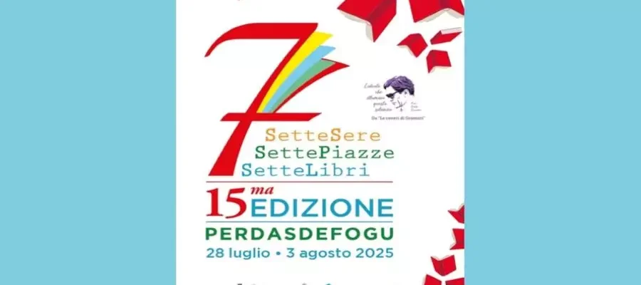 SetteSere SettePiazze SetteLibri, torna il festival letterario di Perdasdefogu
