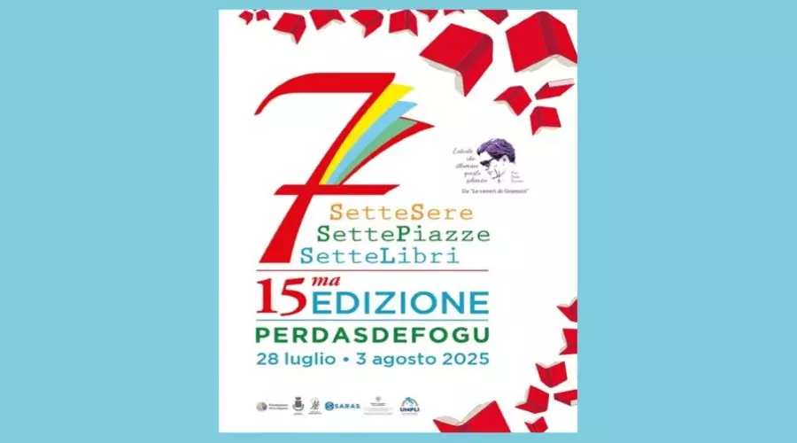 SetteSere SettePiazze SetteLibri, torna il festival letterario di Perdasdefogu