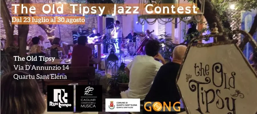 The Old Tipsy Jazz Contest dal 23 luglio a Quartu Sant'Elena