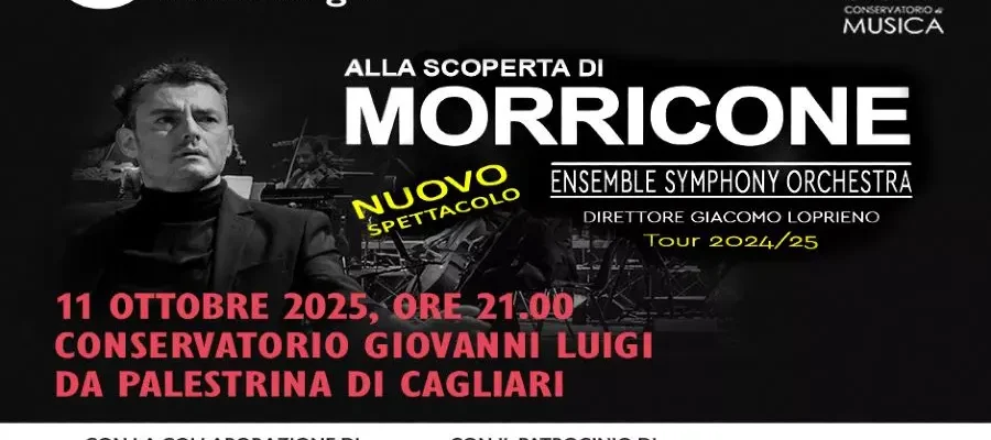 Alla scoperta di Morricone: a Cagliari un suggestivo spettacolo tra musica e solidarietà