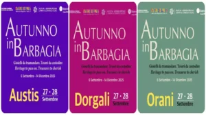 Autunno in Barbagia 2025 Austis - Dorgali - Orani - 2728 Settembre