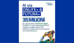 Bandi Sardegna - Onlife+ e Futura+: online i nuovi bandi del Fondo per la Repubblica Digitale