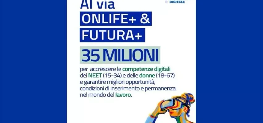 Bandi Sardegna - Onlife+ e Futura+: online i nuovi bandi del Fondo per la Repubblica Digitale