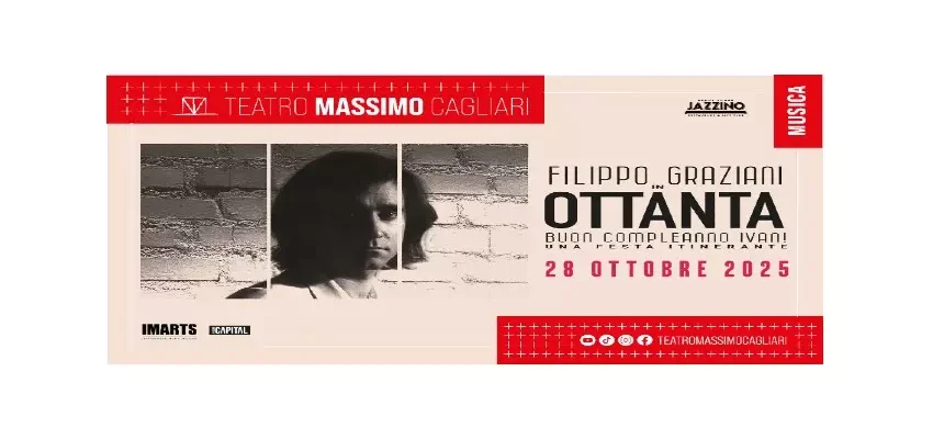 Concerti Cagliari - Filippo Graziani in tour con "Ottanta. Buon compleanno Ivan"