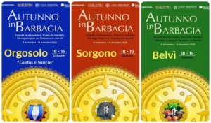 Autunno in Barbagia 2025 Belvì - Orgosolo - Sorgono 1819 Ottobre