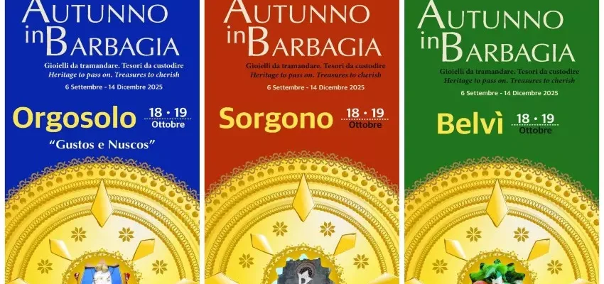Autunno in Barbagia 2025 Belvì - Orgosolo - Sorgono 1819 Ottobre