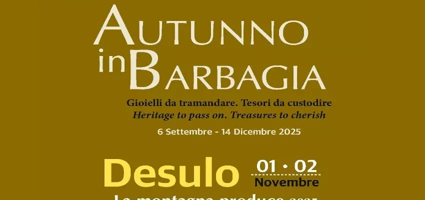 Autunno in Barbagia 2025 Desulo 1-2 novembre 2025