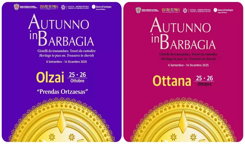 Autunno in Barbagia 2025 Ottana – Olzai - 2526 Ottobre