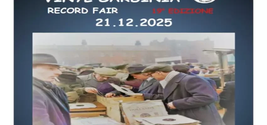 Eventi Cagliari - 19^ edizione del “Vinyl Sardinia” - Record Fair