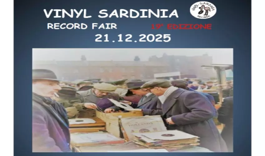 Eventi Cagliari – 19^ edizione del “Vinyl Sardinia” – Record Fair