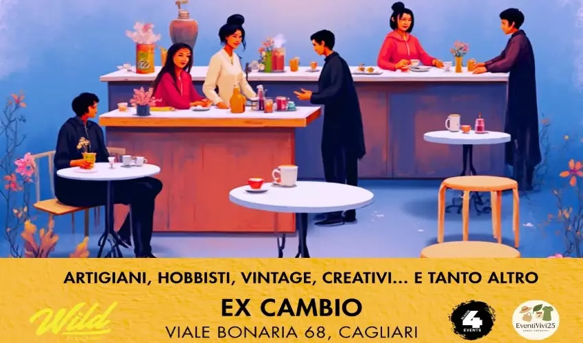 Eventi Cagliari – Ex Cambio si trasforma in una fucina di creatività