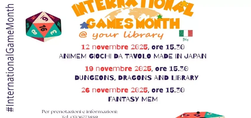 La MEM celebra l’International Game Month con eventi dedicati al mondo del gioco