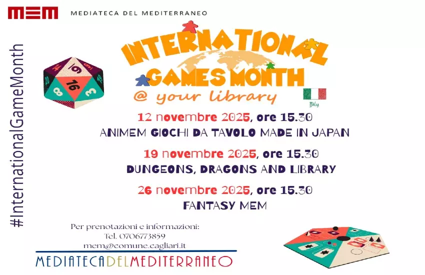 La MEM celebra l’International Game Month con eventi dedicati al mondo del gioco