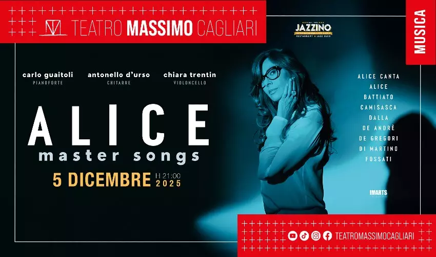 Alice – Master Songs: un viaggio emozionale tra musica d’autore e poesia – 5 Dicembre