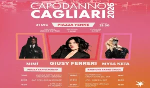 Capodanno Cagliari 2026 Tre piazze per tre giorni di festa