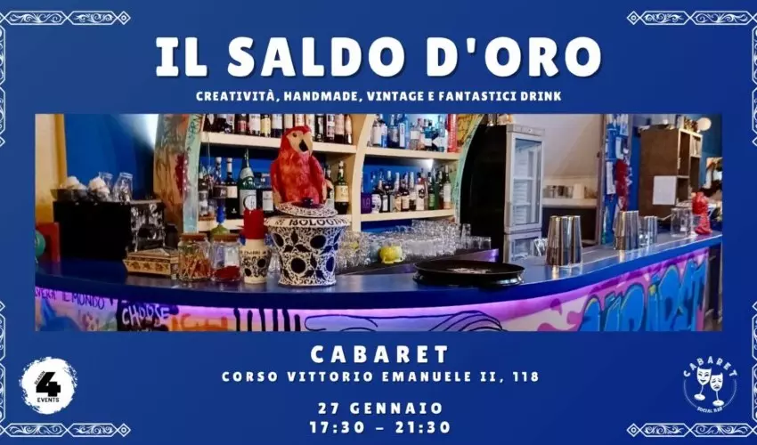 Il Saldo d’Oro al Cabaret: creatività, handmade e vintage nel cuore di Cagliari