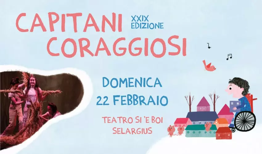 Spettacoli: Ultimo appuntamento con i Capitani Coraggiosi! – Domenica 22 febbraio
