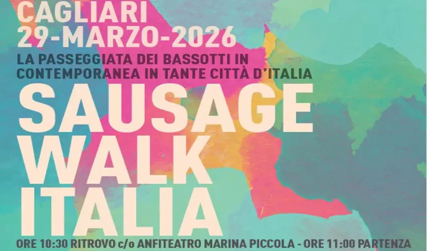 Sausage Walk Italia torna il 29 Marzo: Invasione di Bassotti al Poetto