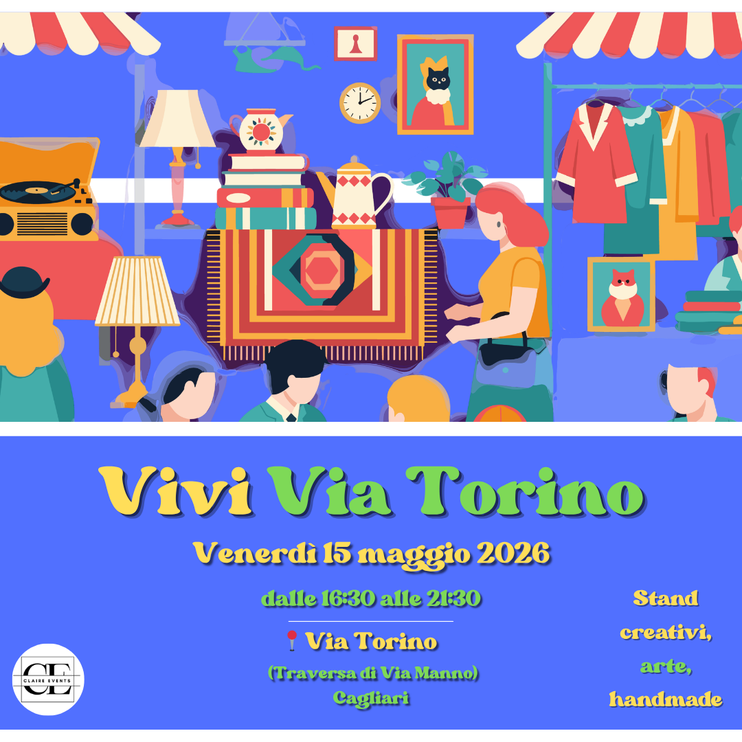 Vivi Via Torino: creatività e handmade nel cuore di Cagliari